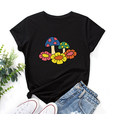 Γυναικείο μπλουζάκι JFUNCY 2023 Καλοκαιρινό κοντομάνικο μπλουζάκι Γυναικείο μπλουζάκι νεαρής γυναίκας Μόδα γραφικά μπλουζάκια καρτούν