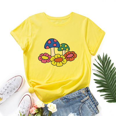 Γυναικείο μπλουζάκι JFUNCY 2023 Καλοκαιρινό κοντομάνικο μπλουζάκι Γυναικείο μπλουζάκι νεαρής γυναίκας Μόδα γραφικά μπλουζάκια καρτούν