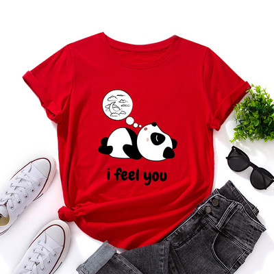 JFUNCY női túlméretes póló női ruhák felső női grafikus póló női ruházat nyári pamut rövid ujjú póló