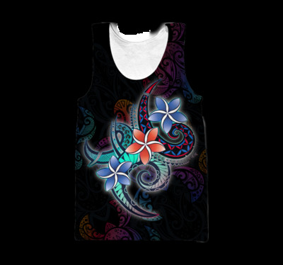 Tricou pentru bărbați de vară, cu imprimare cu model de flori hawaiene 3D, Harajuku, ocazional, neutru, îmbrăcăminte de stradă, vestă confortabilă pentru sport