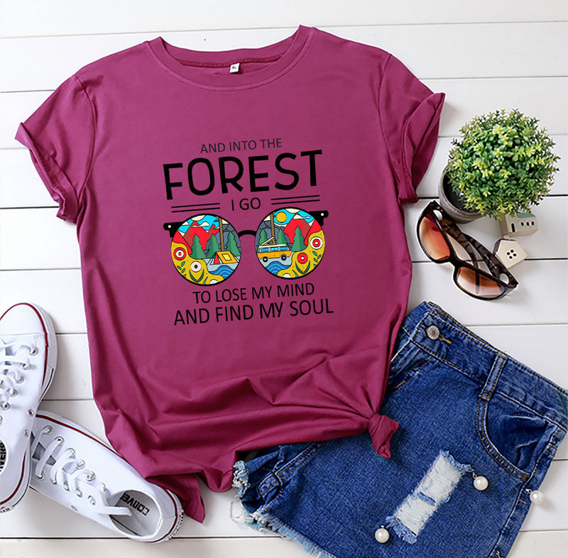 JFUNCY 100% kokvilnas sieviešu krekls Lielizmēra T-krekls ar īsām piedurknēm Vasaras brīvs T-krekls Jauns karikatūras apdrukas sieviešu topi Sieviešu apģērbi