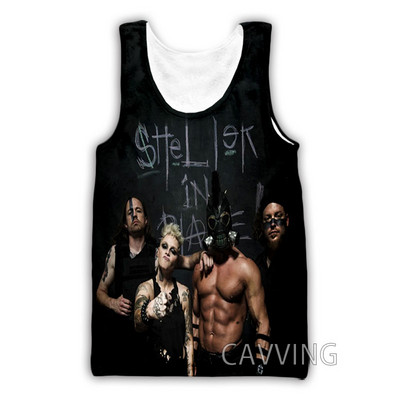 Νέα μόδα Γυναικείες/Ανδρικές 3D εκτυπώσεις Otep Band Μπλούζες φανελάκι Harajuku Καλοκαιρινό εσώρουχο πουκάμισα Streetwear