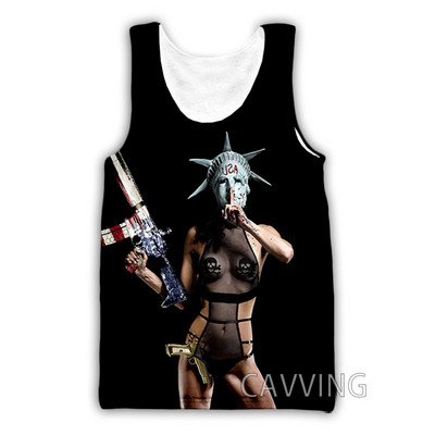 Νέα μόδα Γυναικείες/Ανδρικές 3D εκτυπώσεις Otep Band Μπλούζες φανελάκι Harajuku Καλοκαιρινό εσώρουχο πουκάμισα Streetwear