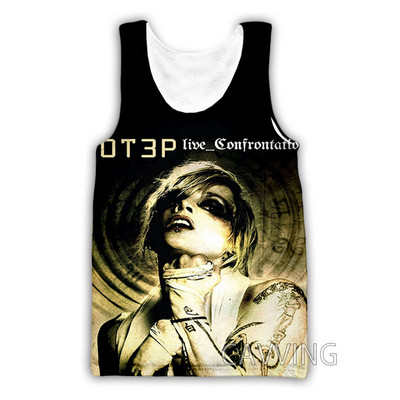 Νέα μόδα Γυναικείες/Ανδρικές 3D εκτυπώσεις Otep Band Μπλούζες φανελάκι Harajuku Καλοκαιρινό εσώρουχο πουκάμισα Streetwear