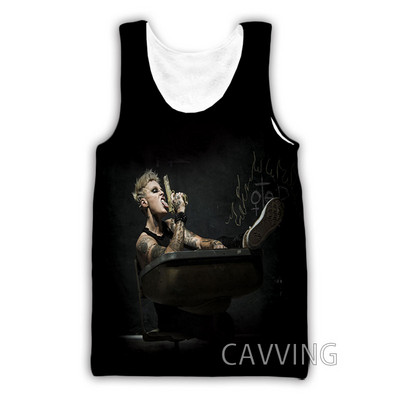 Νέα μόδα Γυναικείες/Ανδρικές 3D εκτυπώσεις Otep Band Μπλούζες φανελάκι Harajuku Καλοκαιρινό εσώρουχο πουκάμισα Streetwear