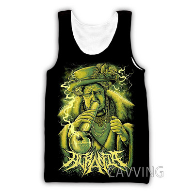 CAVVING 3D imprimat ACRANIA Rock Tank Tops Vestă Harajuku Cămașă de vară Cămașă Streetwear pentru bărbați/femei
