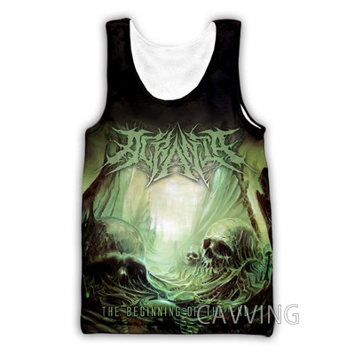 CAVVING 3D imprimat ACRANIA Rock Tank Tops Vestă Harajuku Cămașă de vară Cămașă Streetwear pentru bărbați/femei