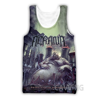 CAVVING 3D imprimat ACRANIA Rock Tank Tops Vestă Harajuku Cămașă de vară Cămașă Streetwear pentru bărbați/femei