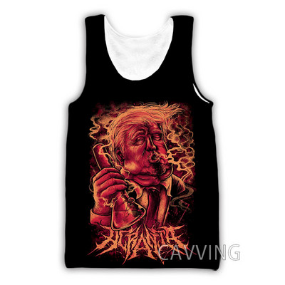 CAVVING 3D imprimat ACRANIA Rock Tank Tops Vestă Harajuku Cămașă de vară Cămașă Streetwear pentru bărbați/femei
