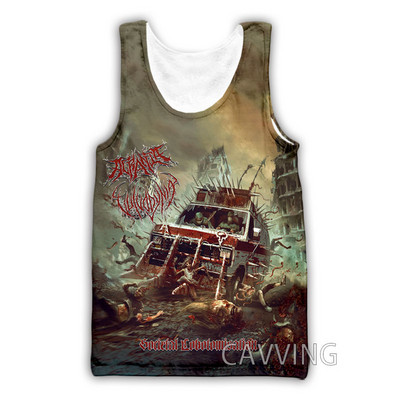 CAVVING 3D imprimat ACRANIA Rock Tank Tops Vestă Harajuku Cămașă de vară Cămașă Streetwear pentru bărbați/femei