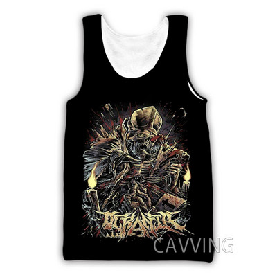 CAVVING 3D imprimat ACRANIA Rock Tank Tops Vestă Harajuku Cămașă de vară Cămașă Streetwear pentru bărbați/femei