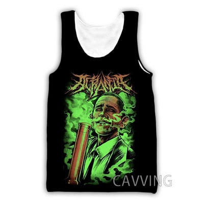 CAVVING 3D imprimat ACRANIA Rock Tank Tops Vestă Harajuku Cămașă de vară Cămașă Streetwear pentru bărbați/femei