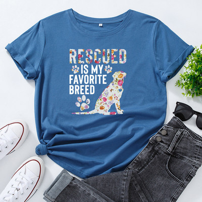 JFUNCY Tricou 100% bumbac pentru femei Tricouri cu mânecă scurtă Tricouri grafice cu imprimare pentru femei Tricou Harajuku pentru femei Top