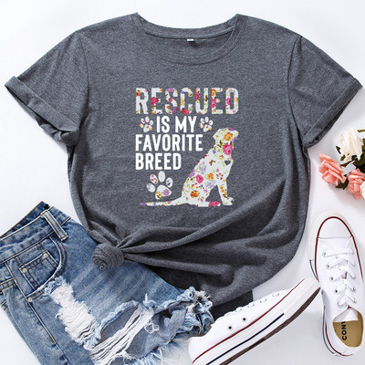 JFUNCY Tricou 100% bumbac pentru femei Tricouri cu mânecă scurtă Tricouri grafice cu imprimare pentru femei Tricou Harajuku pentru femei Top