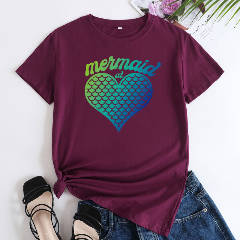 JFUNCY modes sieviešu T-krekls, 2022. gada vasaras kokvilnas T-krekls Sieviešu ikdienas brīvi topi Sieviešu t-krekli ar īsām piedurknēm Grafiski T krekli