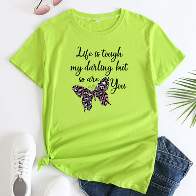 JFUNCY sieviešu vasaras T-krekls, 2022. gada modes krekls ar īsām piedurknēm sievietēm, brīvi kokvilnas topi, sieviešu t-krekli