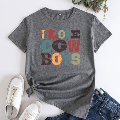 Γυναικείο κοντομάνικο μπλουζάκι JFUNCY Γυναικείο βαμβακερό μπλουζάκι υπερμεγέθη γυναικείο μπλουζάκι μπλουζάκι Γυναικείο γραφικό μπλουζάκι μόδας