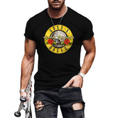 Vintage Rock Band Guns N Roses T krekls Vīrieši Sievietes Mūzikas pārkāpējs Dm Enjoy The Silence Gahan Synth Dave Gahan Retro Black New Wave