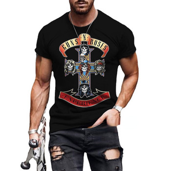 Vintage Rock Band Guns N Roses T Shirt Ανδρικά Γυναικεία Μουσική Παραβάτη Dm Απολαύστε τη σιωπή Gahan Synth Dave Gahan Retro Black New Wave