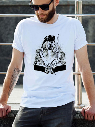 Vintage Rock Band Guns N Roses T krekls Vīrieši Sievietes Mūzikas pārkāpējs Dm Enjoy The Silence Gahan Synth Dave Gahan Retro Black New Wave