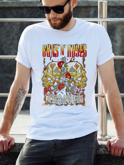 Vintage Rock Band Guns N Roses T krekls Vīrieši Sievietes Mūzikas pārkāpējs Dm Enjoy The Silence Gahan Synth Dave Gahan Retro Black New Wave