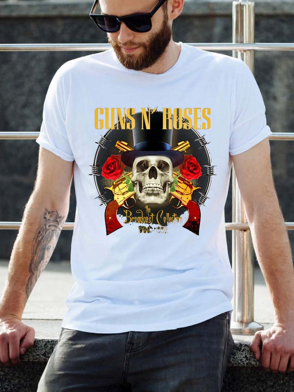 Vintage Rock Band Guns N Roses T krekls Vīrieši Sievietes Mūzikas pārkāpējs Dm Enjoy The Silence Gahan Synth Dave Gahan Retro Black New Wave