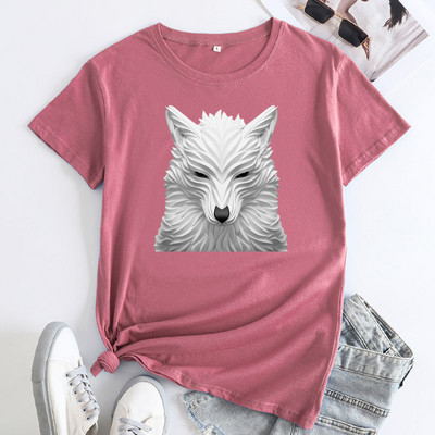 JFUNCY tricou cu mânecă scurtă pentru femei, tricou de vară 2022, tricou de modă din bumbac, tricou pentru femei, îmbrăcăminte, tricou pentru femeie tânără