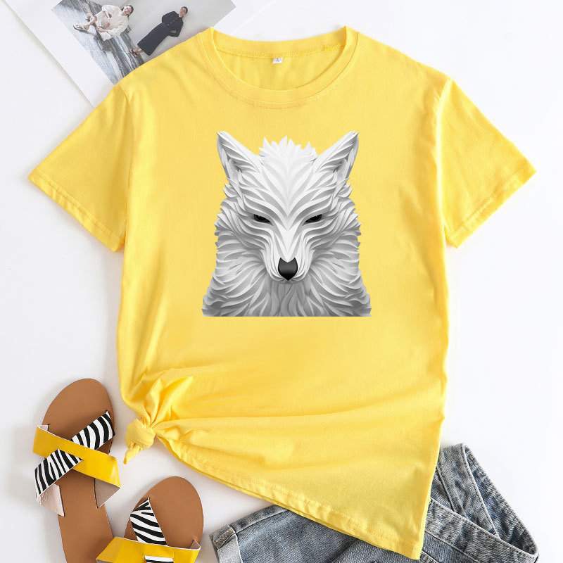 JFUNCY tricou cu mânecă scurtă pentru femei, tricou de vară 2022, tricou de modă din bumbac, tricou pentru femei, îmbrăcăminte, tricou pentru femeie tânără