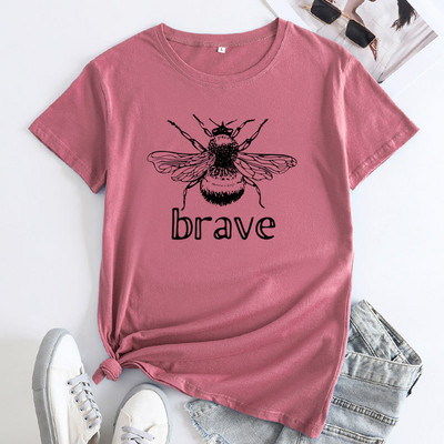 JFUNCY női rövid ujjú póló 2022 nyári pólók Női pamut póló Női alkalmi bő felsők Új divatos méhnyomott ruhák