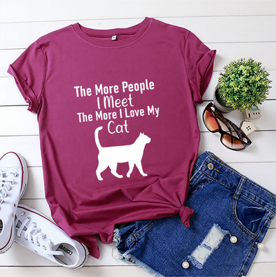 JFUNCY 2021 Modes Krāsa Korejiešu Sieviešu T krekls Vasaras karikatūra Druka 90. gadu meiteņu topi ar īsām piedurknēm, brīvi sieviešu T-krekli