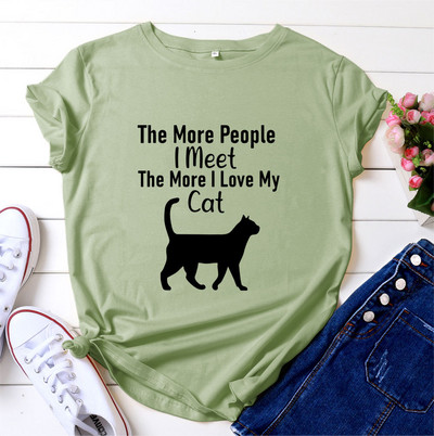 JFUNCY 2021 Modes Krāsa Korejiešu Sieviešu T krekls Vasaras karikatūra Druka 90. gadu meiteņu topi ar īsām piedurknēm, brīvi sieviešu T-krekli