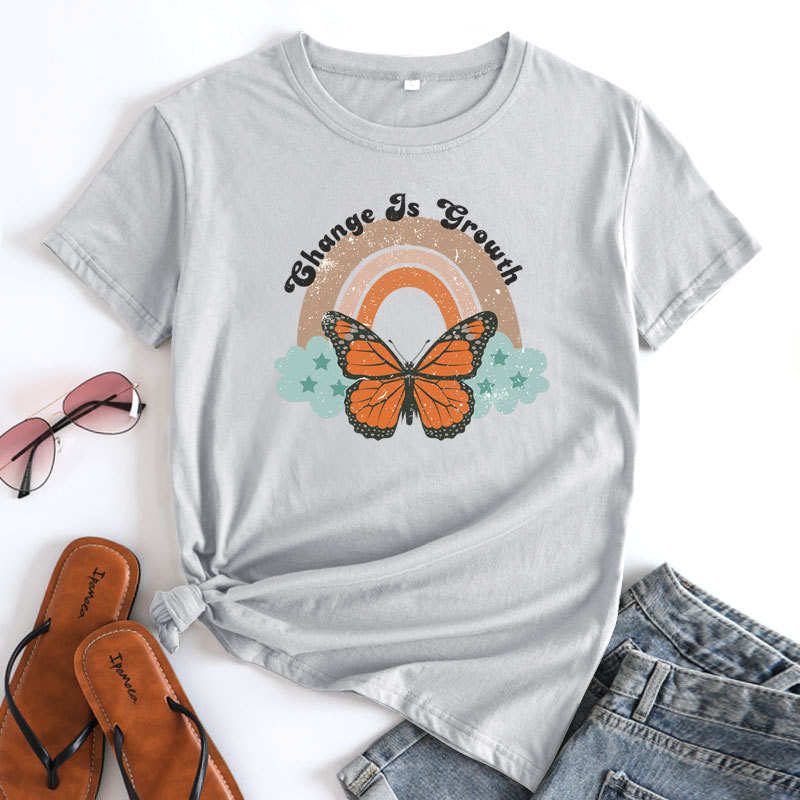 JFUNCY 2022, tricou din bumbac pentru femei, tricou cu mânecă scurtă de vară, ocazional pentru femei, topuri largi, tricouri grafice, cămăși