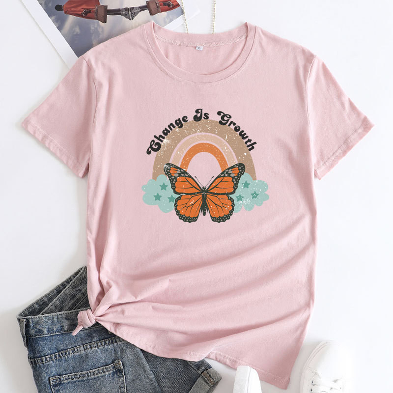 JFUNCY 2022, tricou din bumbac pentru femei, tricou cu mânecă scurtă de vară, ocazional pentru femei, topuri largi, tricouri grafice, cămăși