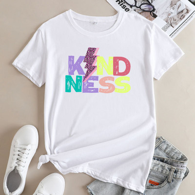 JFUNCY tricouri supradimensionate pentru femei, vara 2022, tricou pentru femei, tricou din bumbac, tricouri grafice la modă, tricou larg pentru femei