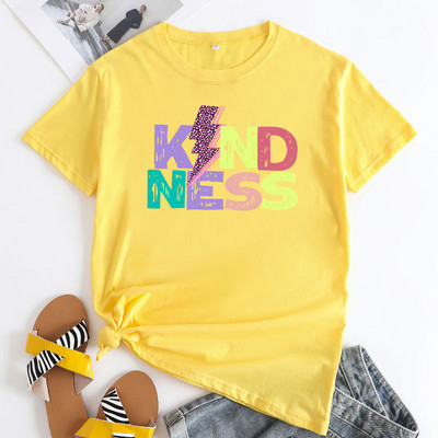 JFUNCY tricouri supradimensionate pentru femei, vara 2022, tricou pentru femei, tricou din bumbac, tricouri grafice la modă, tricou larg pentru femei