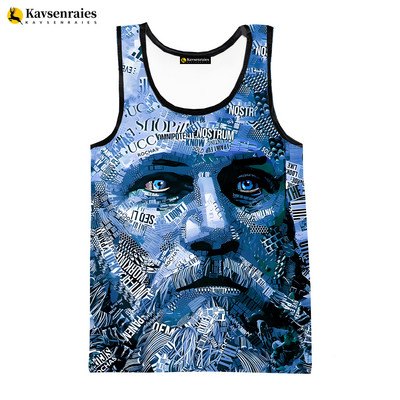 2023. gada jauns modes vintage Warrior Head 3D apdrukāti topi ar apdruku vīriešiem, sieviešu, hip hop Harajuku ielas apģērbi, lielizmēra T-krekls, forša veste