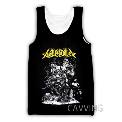 Új divat Női/Férfi 3D nyomat Mérgező holokauszt tank felsők Harajuku mellény Nyári alsóing Ingek Utcai ruházat