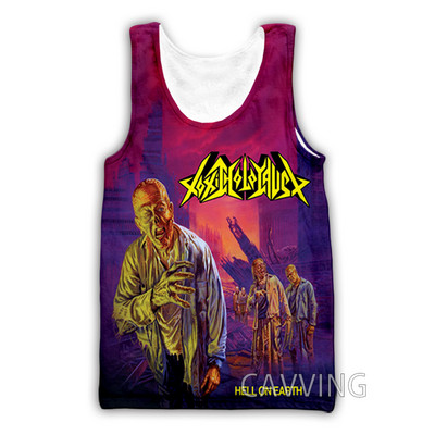 Új divat Női/Férfi 3D nyomat Mérgező holokauszt tank felsők Harajuku mellény Nyári alsóing Ingek Utcai ruházat