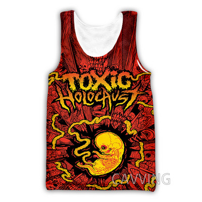 Új divat Női/Férfi 3D nyomat Mérgező holokauszt tank felsők Harajuku mellény Nyári alsóing Ingek Utcai ruházat