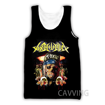 Új divat Női/Férfi 3D nyomat Mérgező holokauszt tank felsők Harajuku mellény Nyári alsóing Ingek Utcai ruházat