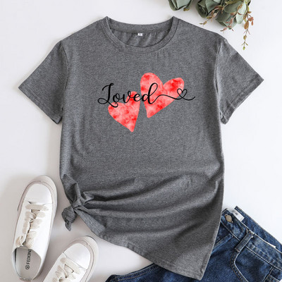 JFUNCY Oversized γυναικεία μπλουζάκια καλοκαιρινά γυναικεία μπλουζάκια Γυναικεία βαμβακερά κοντομάνικα μπλουζάκια μόδας γραφικά μπλουζάκια γυναικεία μπλουζάκια