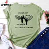 JFUNCY sieviešu T-krekli 100% kokvilna ar īsām piedurknēm sieviešu vasaras topi Sieviešu ikdienas T krekls Sieviešu T-krekli