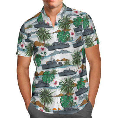 Fish Anime 3D Beach Hawaiian 2022 suvine sinine särk lühikeste varrukatega särk Streetwear Oversized 5XL Camisa Social Chemise Homme