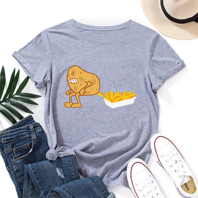 JFUNCY Υπερμεγέθη γυναικείο μπλουζάκι με κοντομάνικο μπλουζάκι κορυφαία γυναικεία ρούχα Κορεατικής μόδας Καλοκαιρινό βαμβακερό μπλουζάκι Harajuku γραφικό μπλουζάκι