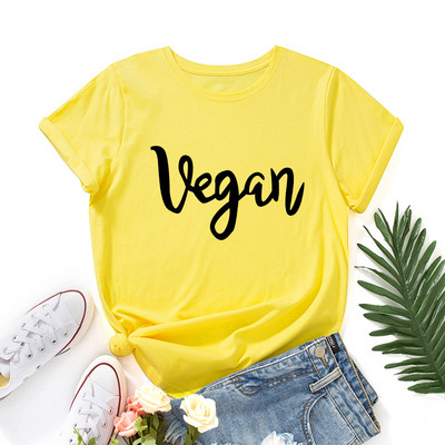 JFUNCY Oversize Naiste T-särk Suvine avara lühikeste varrukatega T-särk Vegan kirjatrükiga topid Graafilised Basic T-särgid Naiste riided