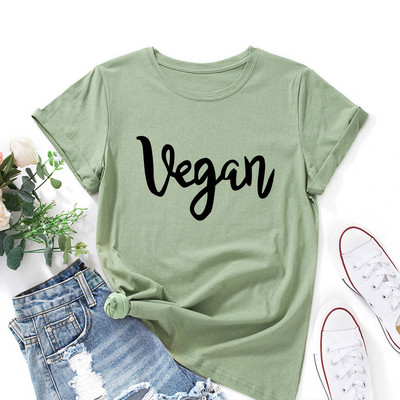 JFUNCY Oversize Naiste T-särk Suvine avara lühikeste varrukatega T-särk Vegan kirjatrükiga topid Graafilised Basic T-särgid Naiste riided