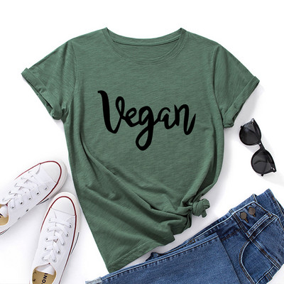 JFUNCY Oversize Naiste T-särk Suvine avara lühikeste varrukatega T-särk Vegan kirjatrükiga topid Graafilised Basic T-särgid Naiste riided