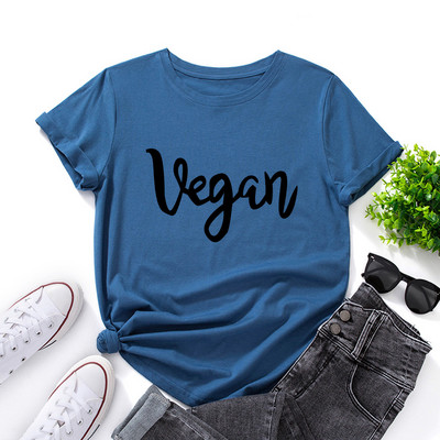 JFUNCY Oversize Naiste T-särk Suvine avara lühikeste varrukatega T-särk Vegan kirjatrükiga topid Graafilised Basic T-särgid Naiste riided
