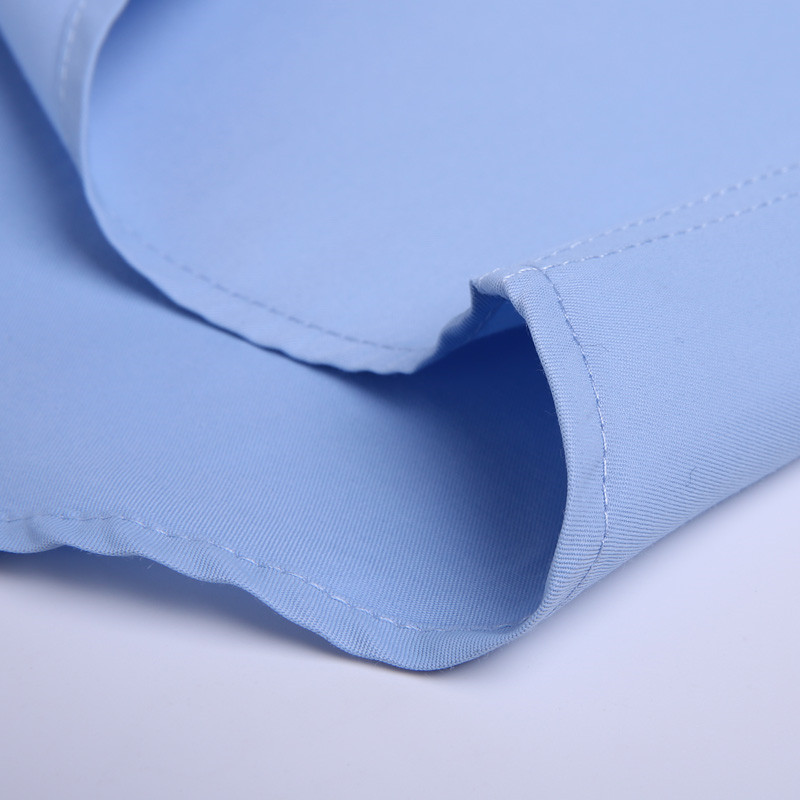 Liela izmēra 8xl lieli vīriešu kleitu krekli Lielizmēra krekls Long Seeve vienkrāsains krekls Vīriešu biroja biznesam tumši zils balts ar kabatu