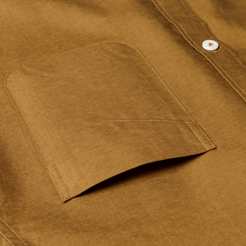 Vīriešu 100% kokvilnas ikdienišķa izturība Oksfordas krekli ar vienu krūšu kabatu pavasara rudens garajām piedurknēm standarta piegriezuma pogām krekls